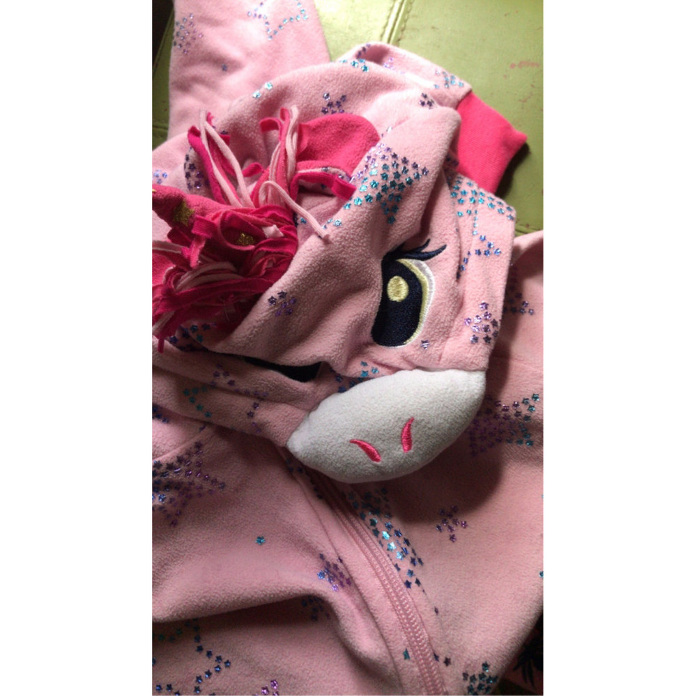 Cat and jack unicorn feety PJ L
